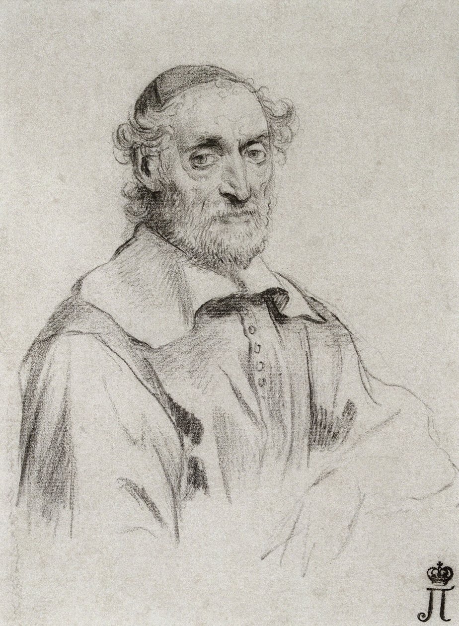 Portrait of Nicolas-Claude Fabri de Peiresc, Astronomer by Claude Mellan