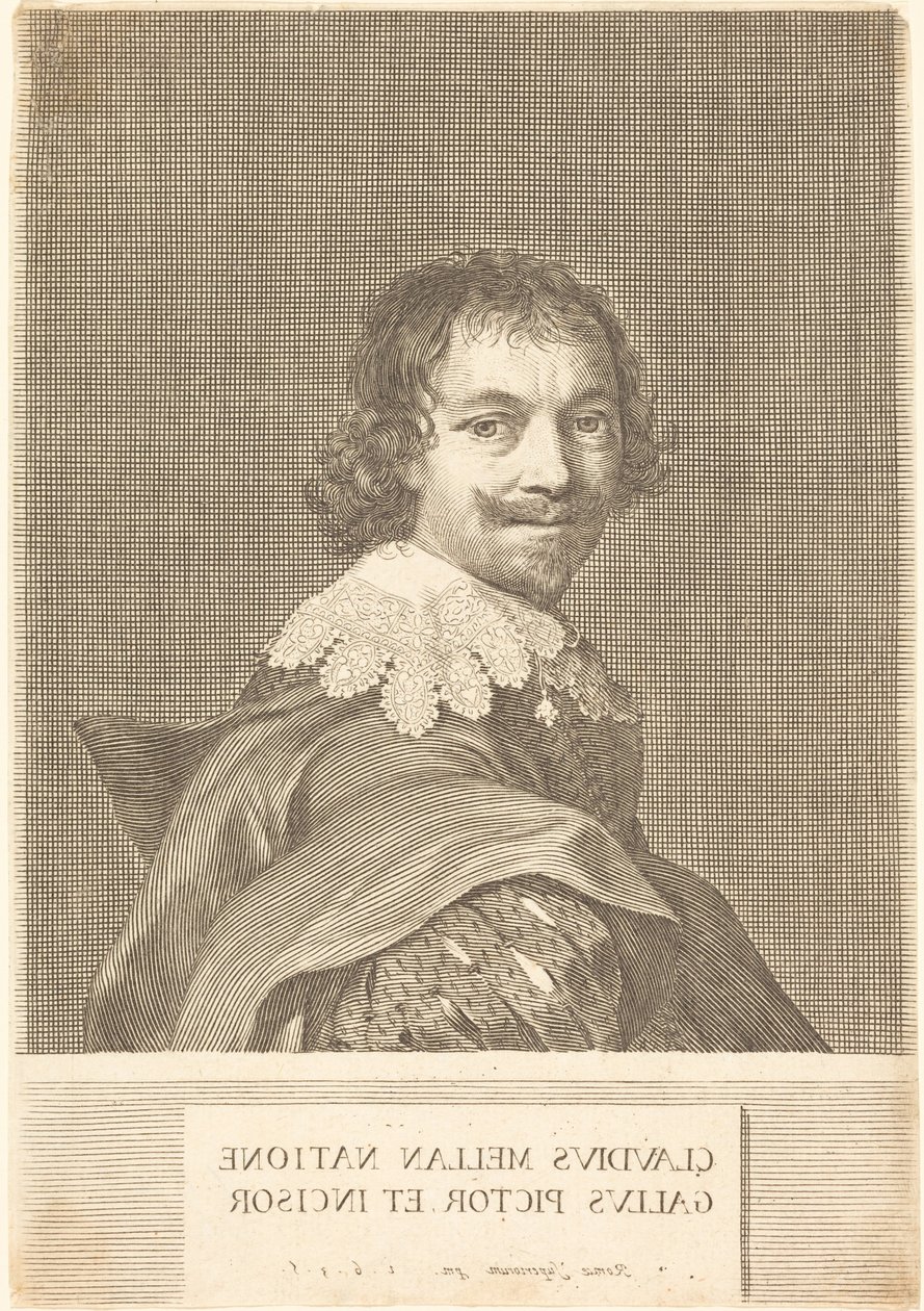 Self-Portrait by Claude Mellan