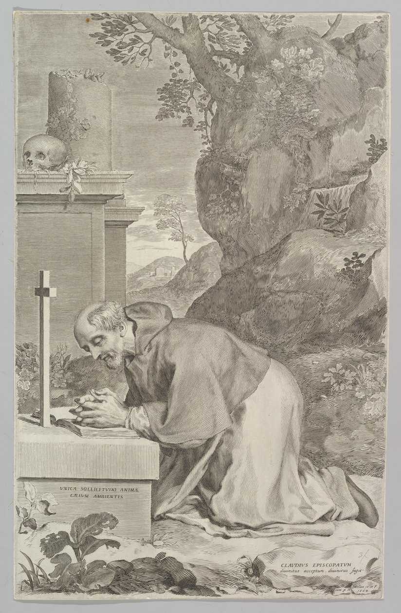 St. Claude by Claude Mellan