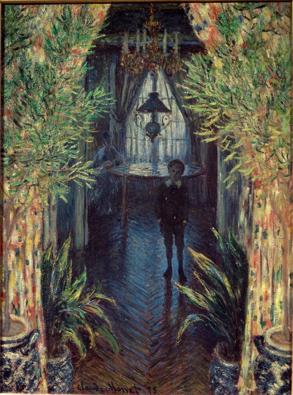 A Corner of an Apartment by Claude Monet