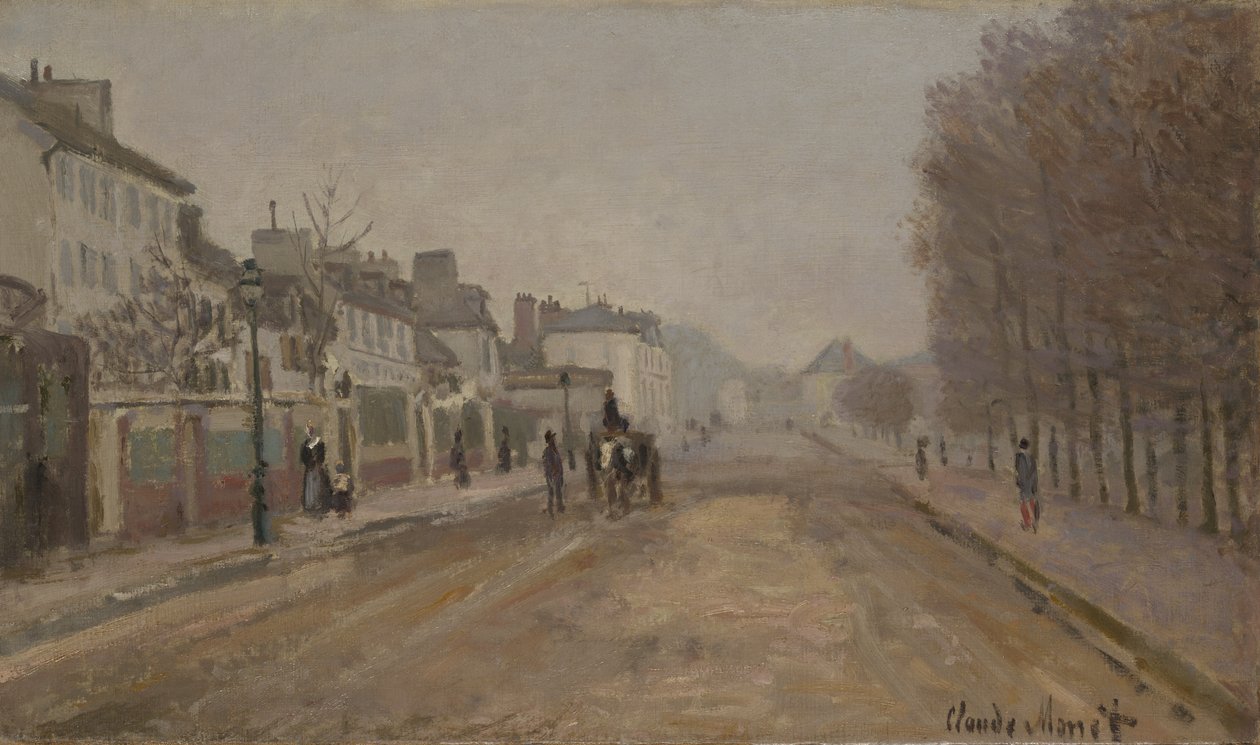 Boulevard Héloise, Argenteuil by Claude Monet