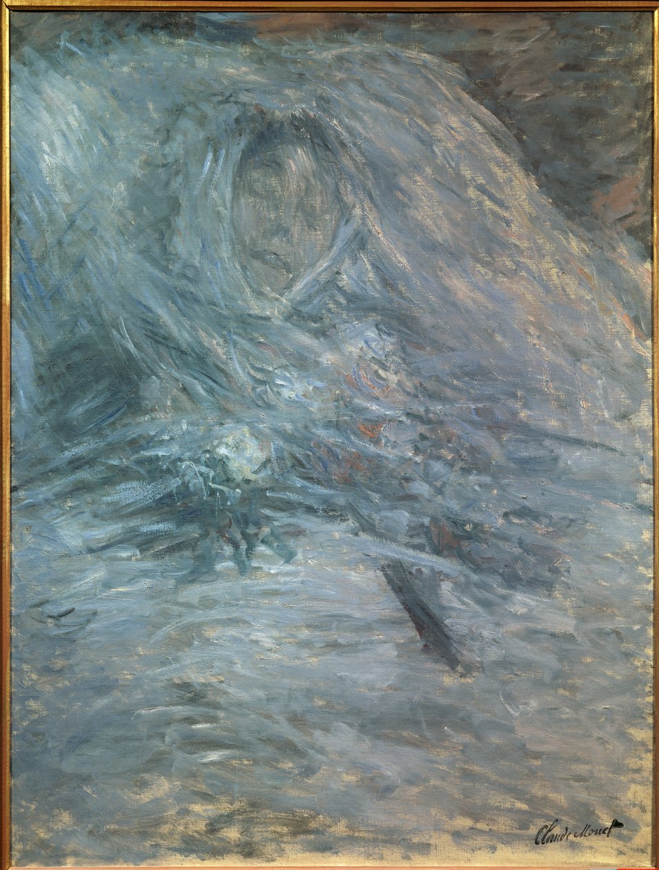 Camille on her deathbed by Claude Monet