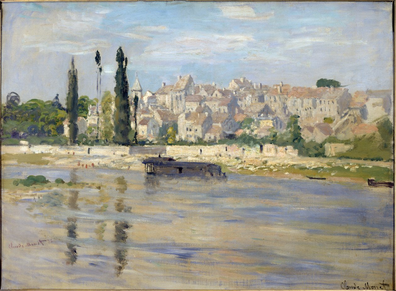 Carrieres-Saint-Denis by Claude Monet