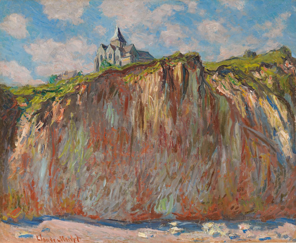 Church of Varengeville, Morning Effect by Claude Monet