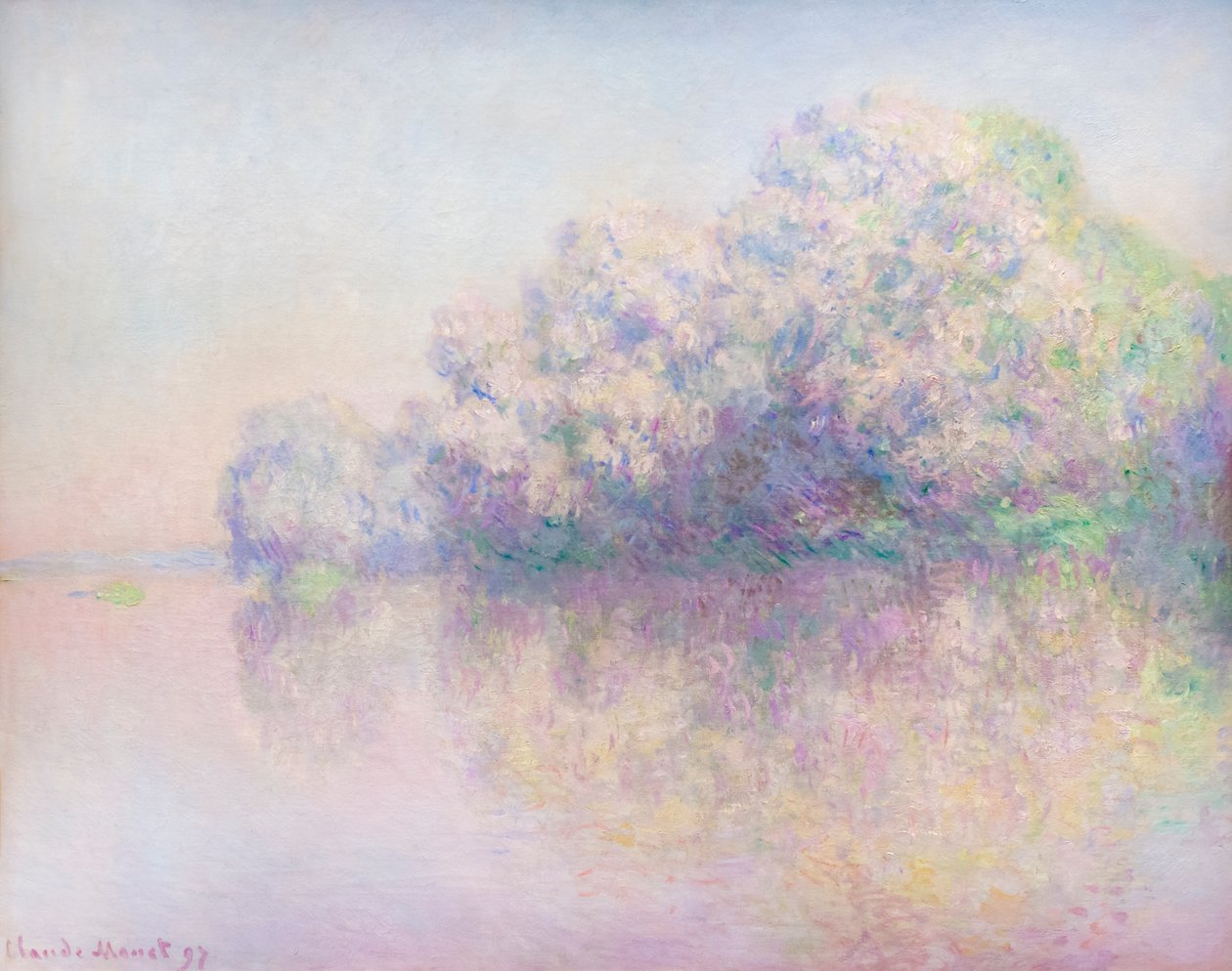 Island of Nettles by Claude Monet