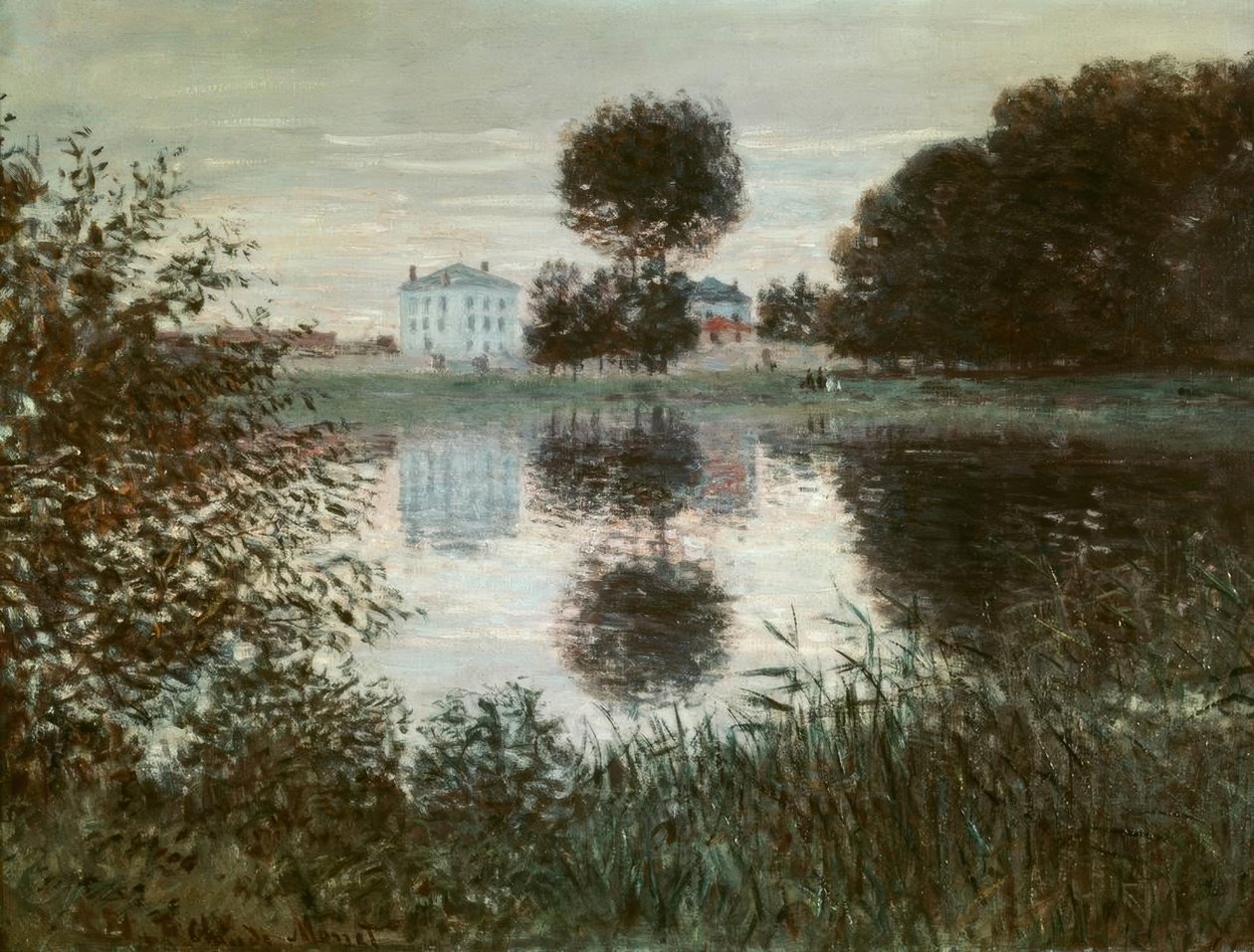 The Round Tree, Argenteuil by Claude Monet