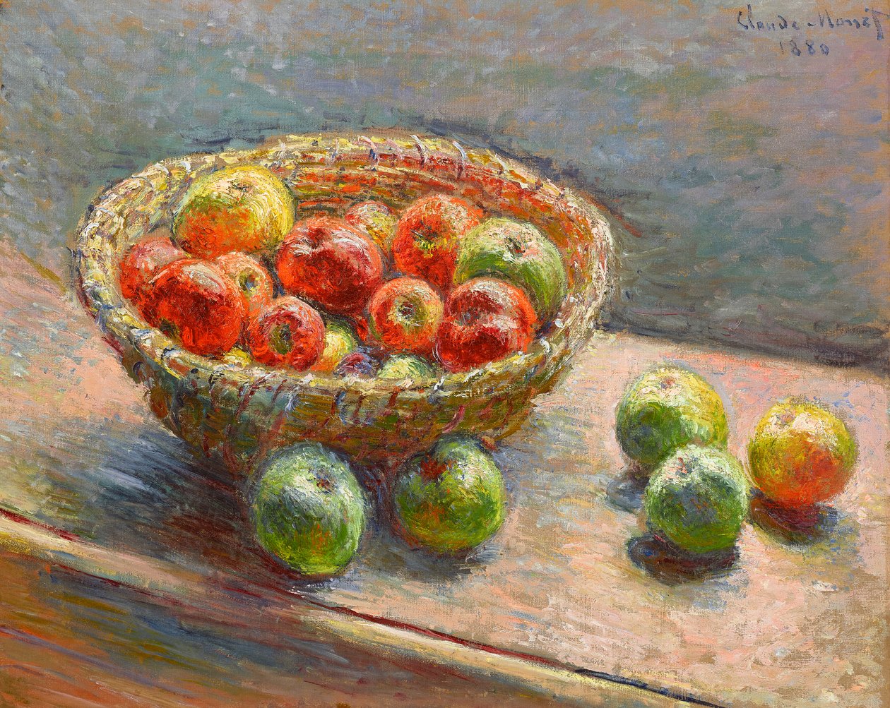 The Basket of Apples by Claude Monet