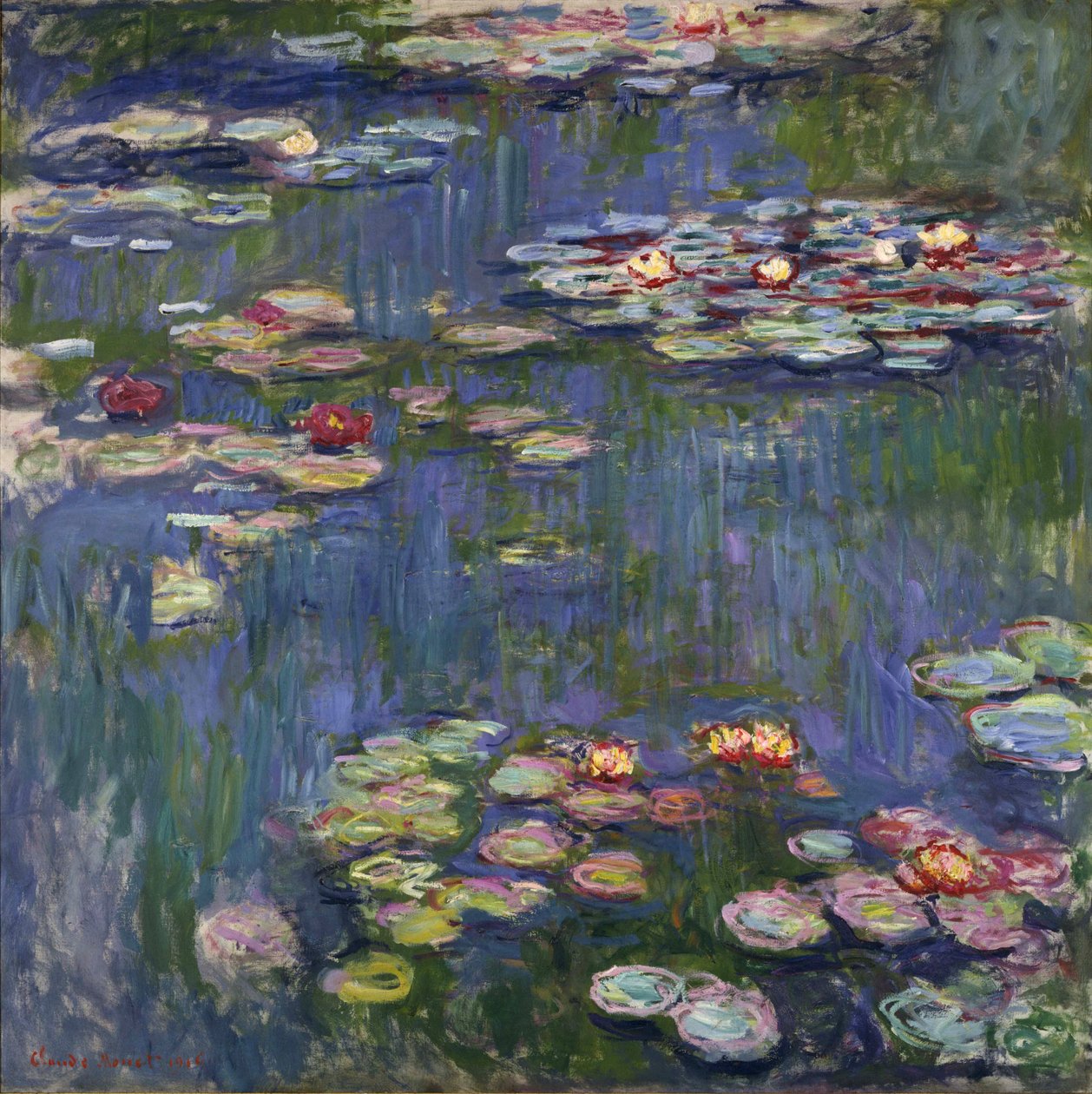 Water Lilies at Giverny by Claude Monet