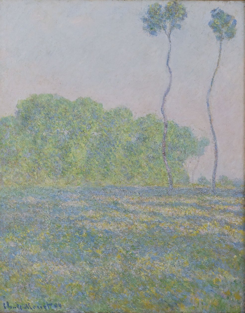 Meadow at Giverny by Claude Monet