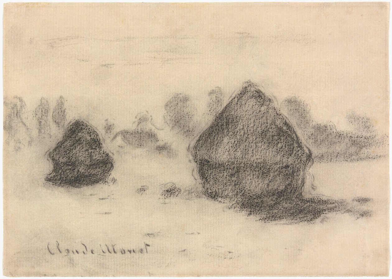 Stacks of Wheat, 1891 by Claude Monet