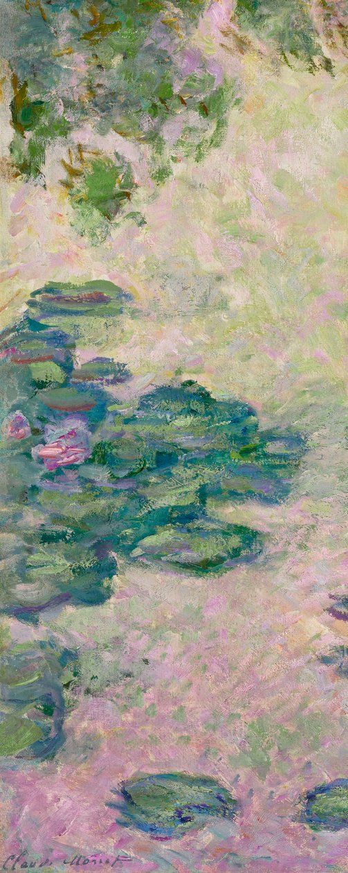 Water Lilies (Fragment) by Claude Monet