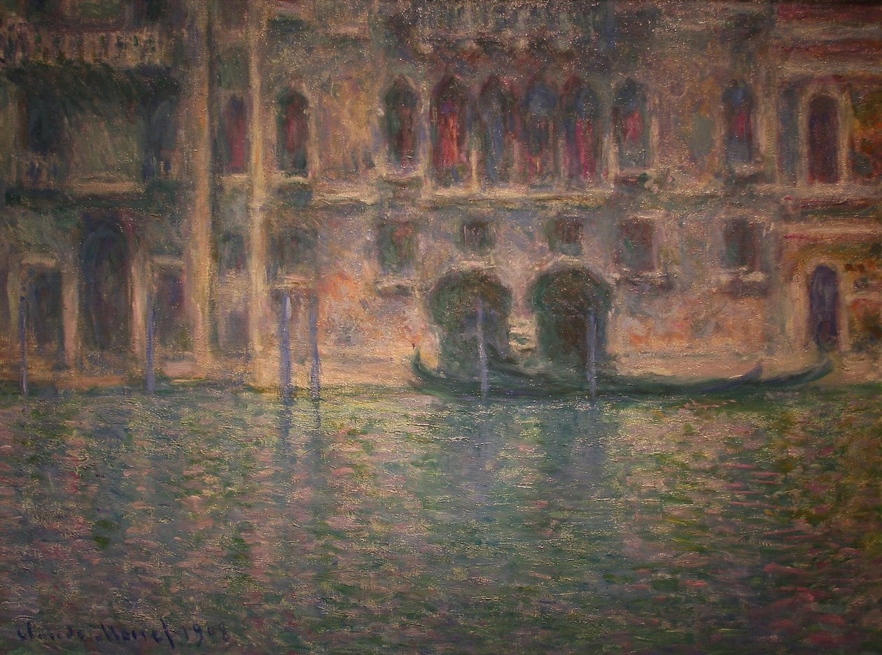 Palazzo da Mula, Venice by Claude Monet