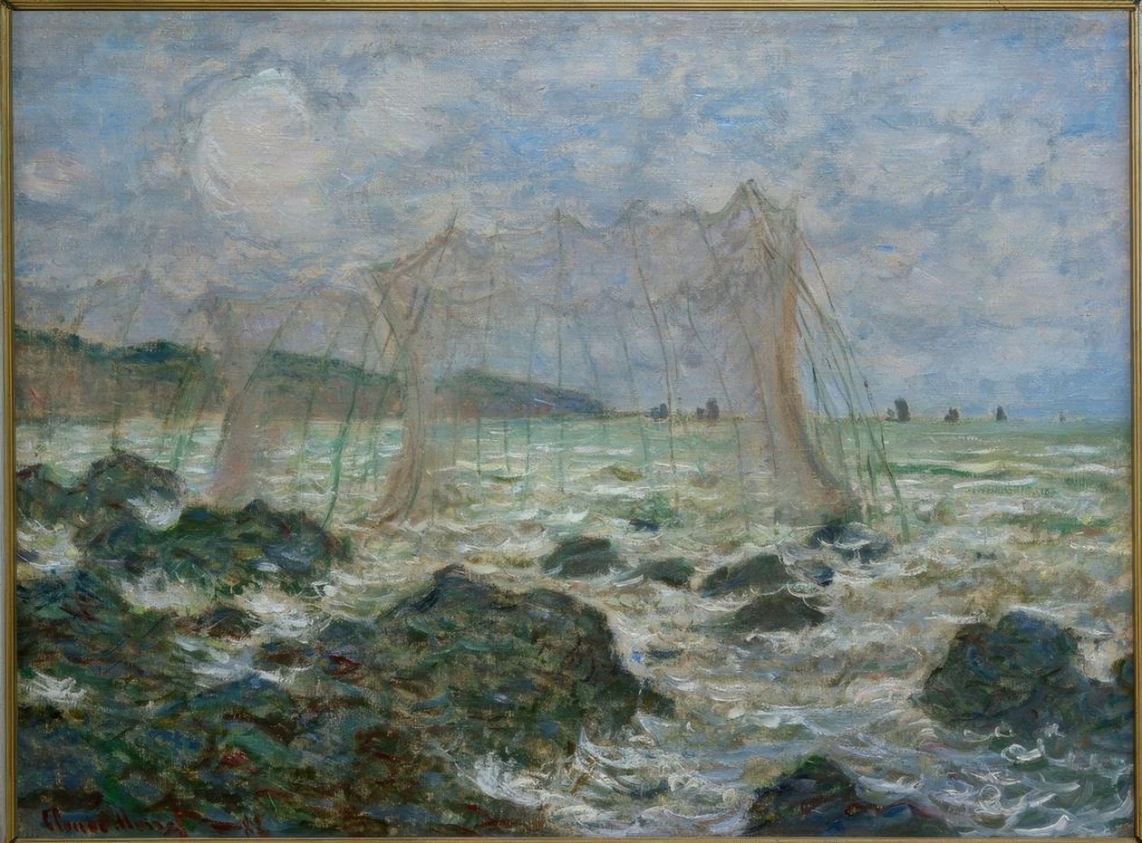 Fishing Park at Pourville by Claude Monet