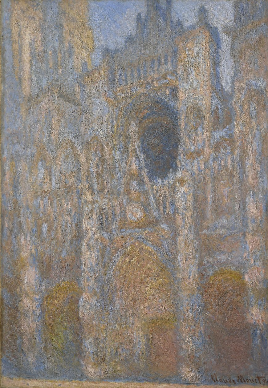 Rouen Cathedral, Facade by Claude Monet