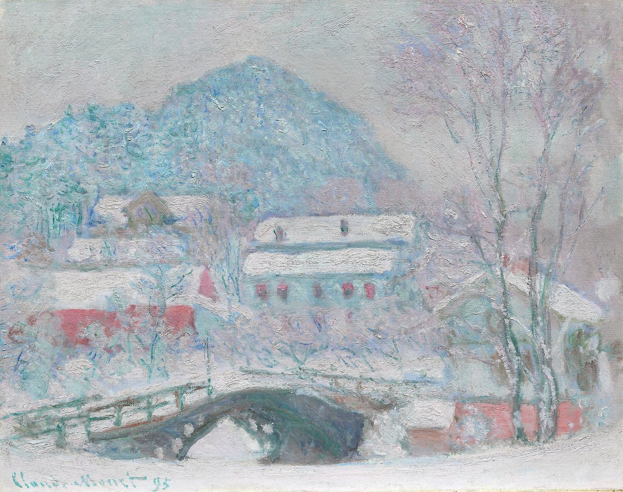Sandvika, Norway, 1895 by Claude Monet