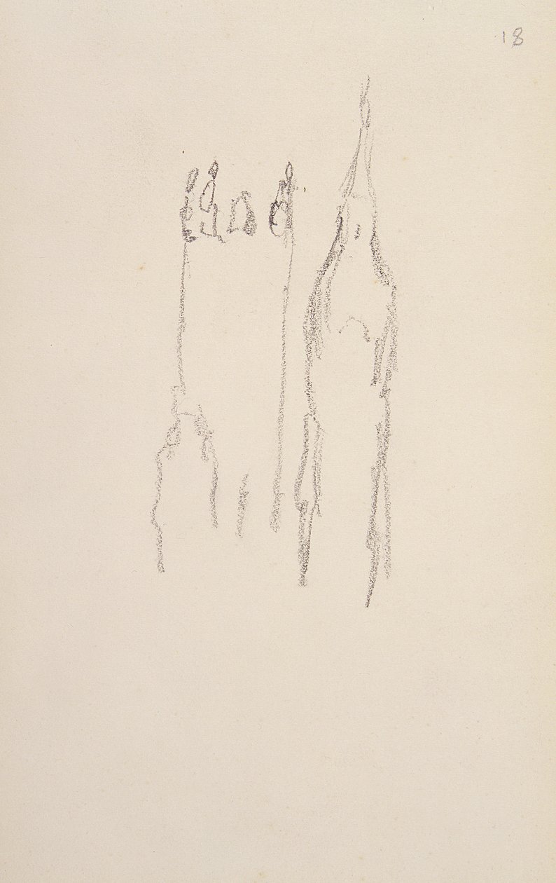 Study for London series, Houses of Parliament by Claude Monet