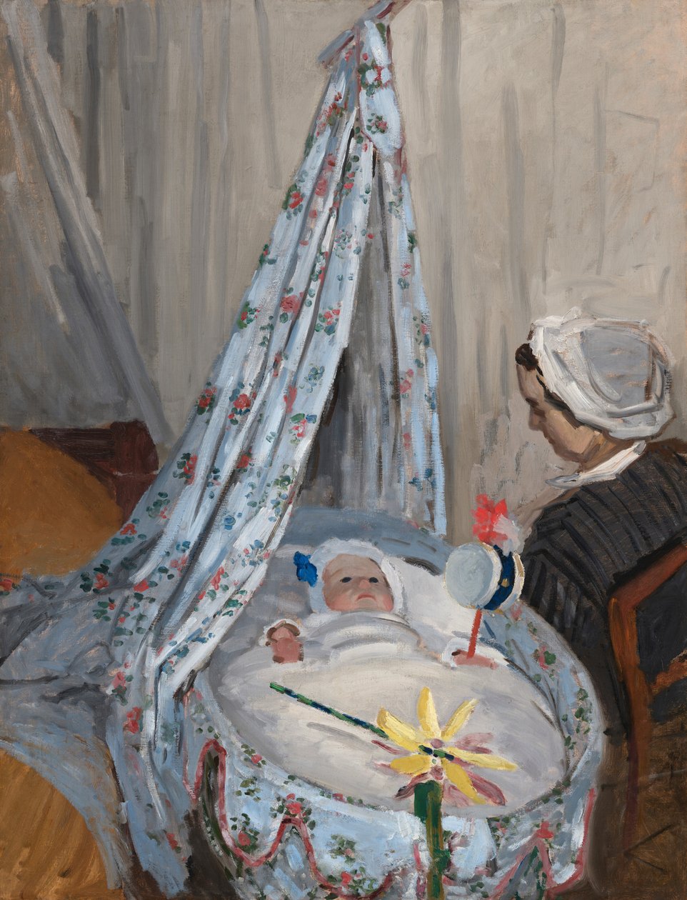 The Cradle - Camille with the Artist