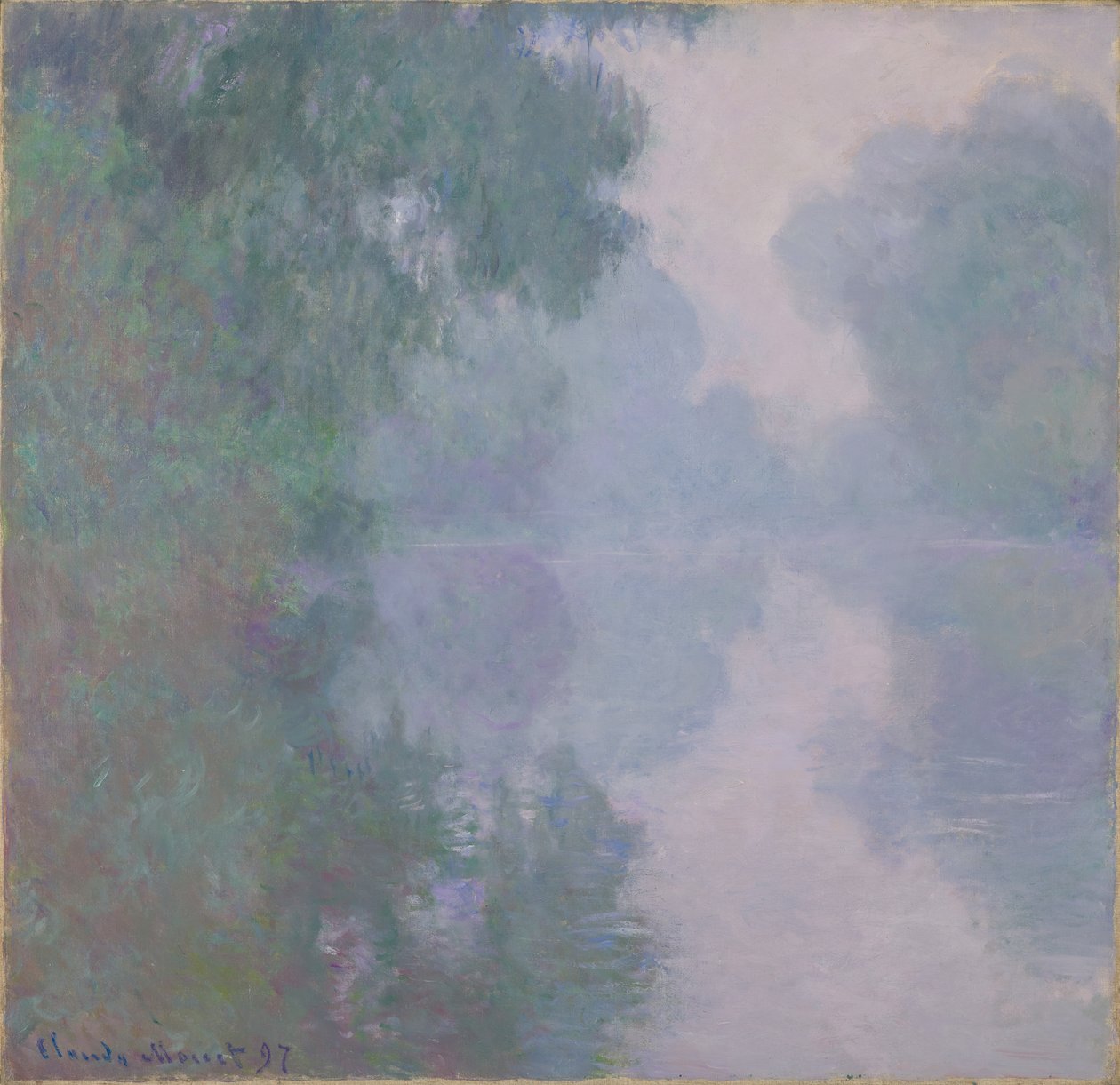 The Seine at Giverny, Morning Mists by Claude Monet