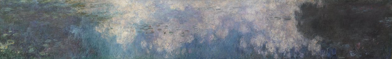 The Water Lilies - The Clouds by Claude Monet