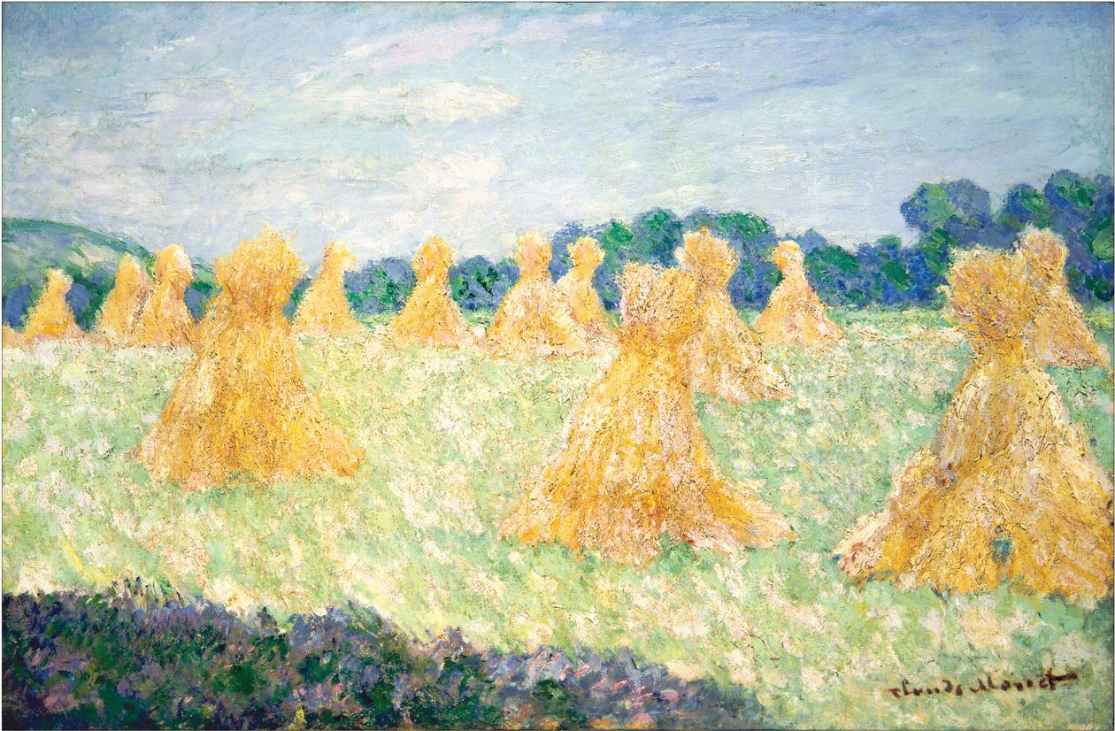 The Young Ladies of Giverny, Sun Effect, 1894 by Claude Monet