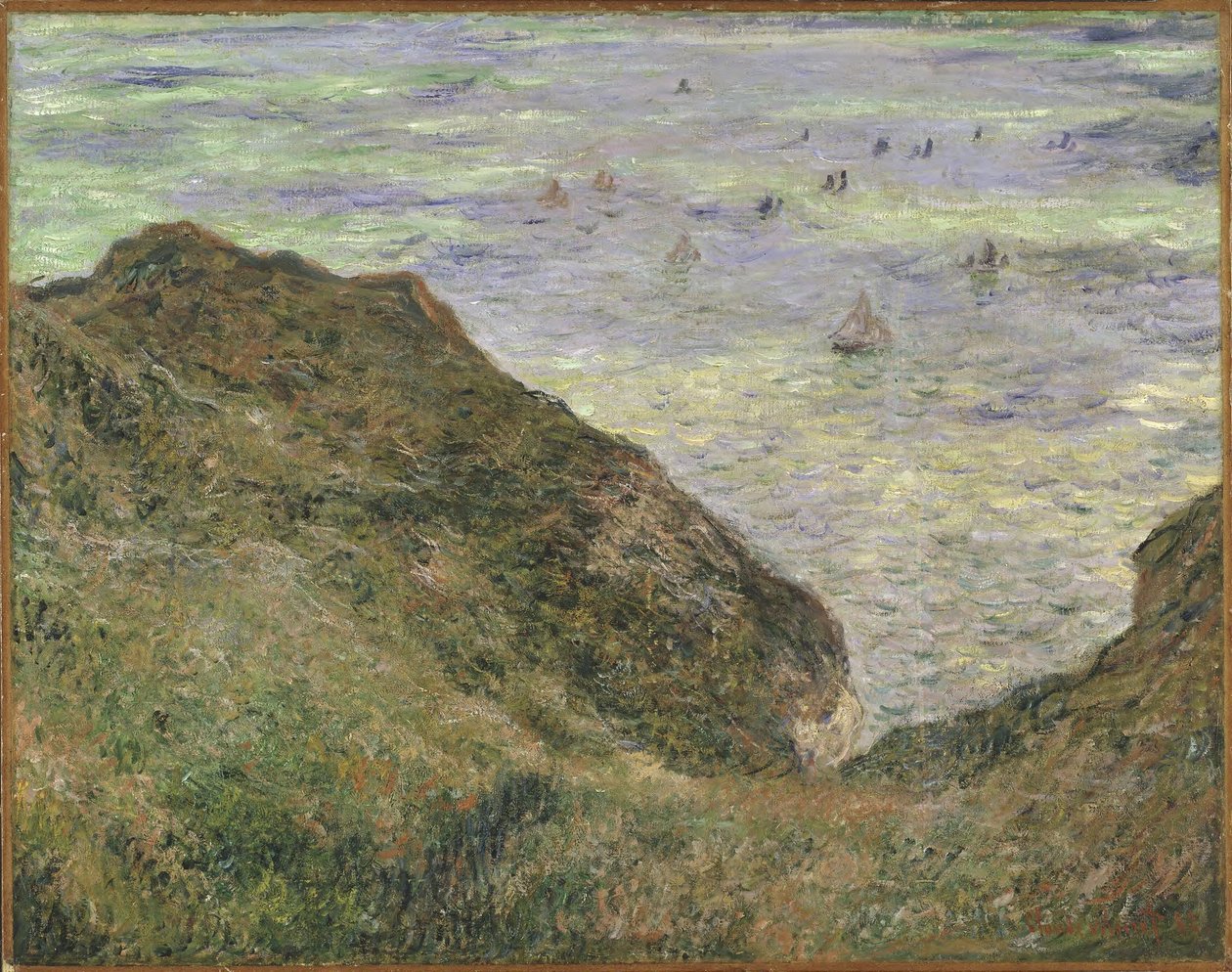 View over the Sea by Claude Monet