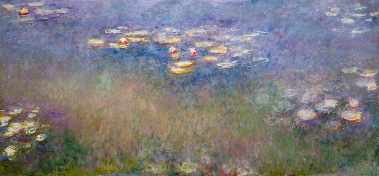 Water Lilies (Agapanthus) (c.1915-26) by Claude Monet