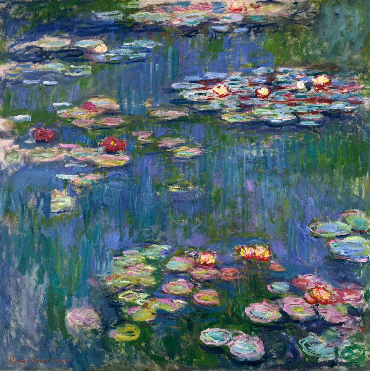 Water Lilies, 1916 by Claude Monet