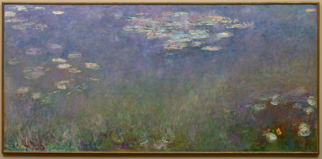 Water Lilies Agapanthus by Claude Monet