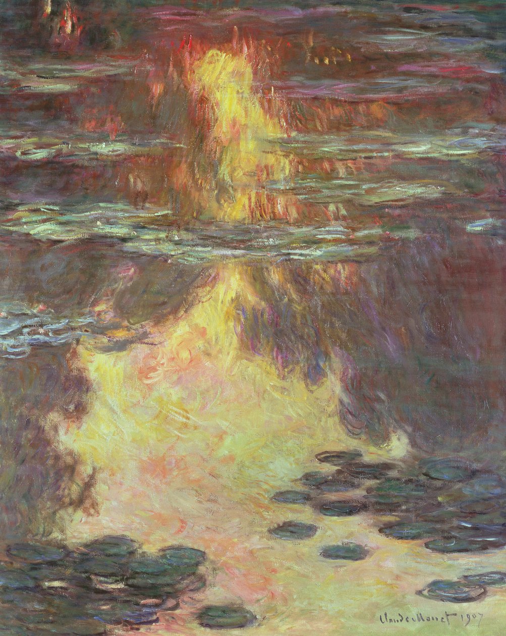 Waterlilies by Claude Monet
