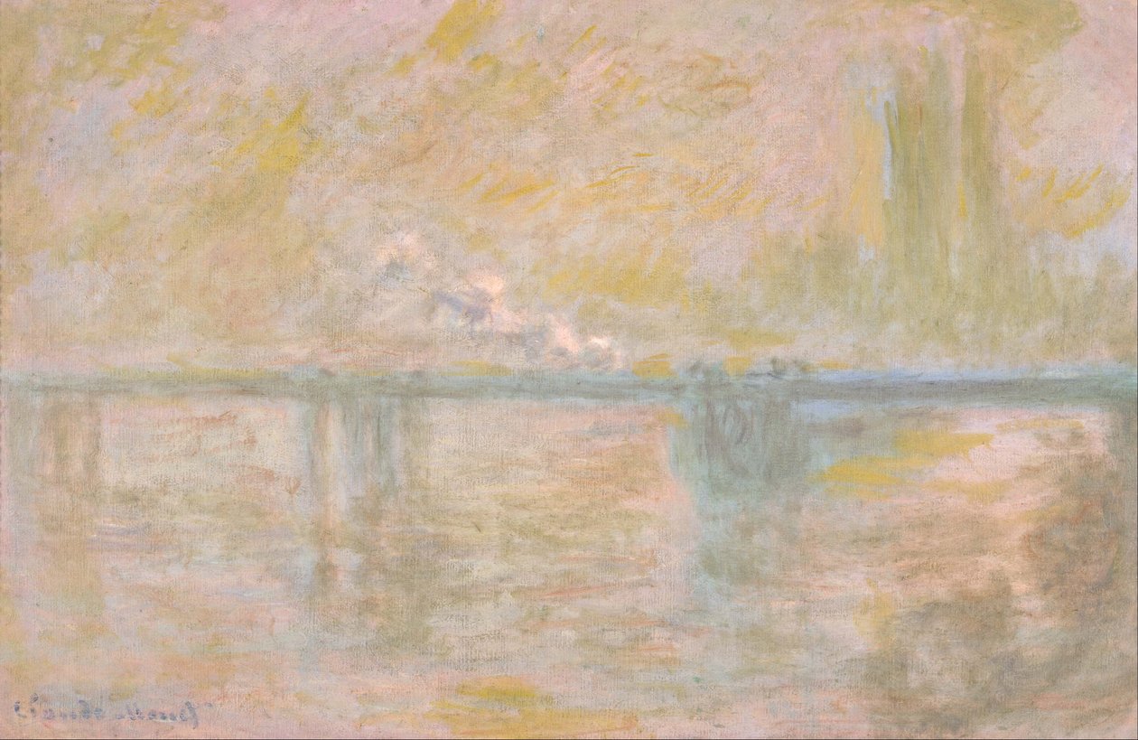 Charing Cross Bridge, London by Claude Monet