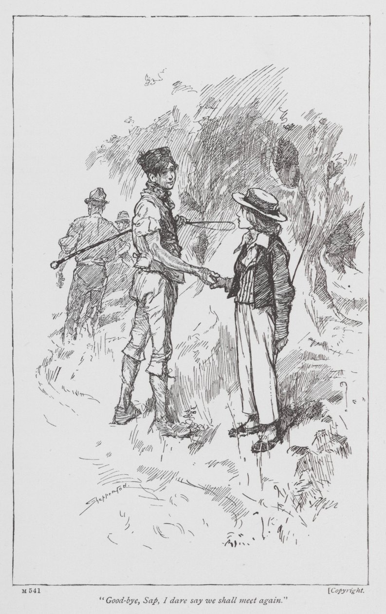 Illustration for Lavengro by George Borrow by Claude Shepperson