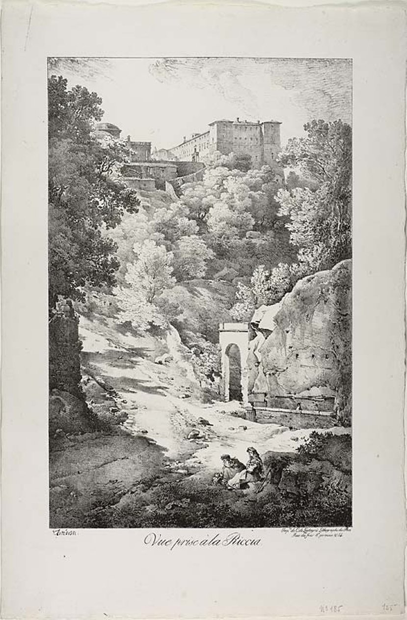View from La Riccia by Claude Thienon