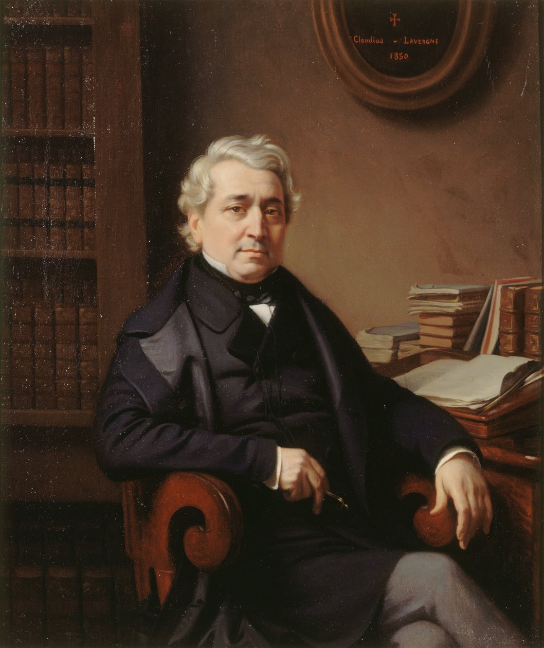 Portrait of Thomas-Marie-François Sauvage, 1850 by Claudius Lavergne