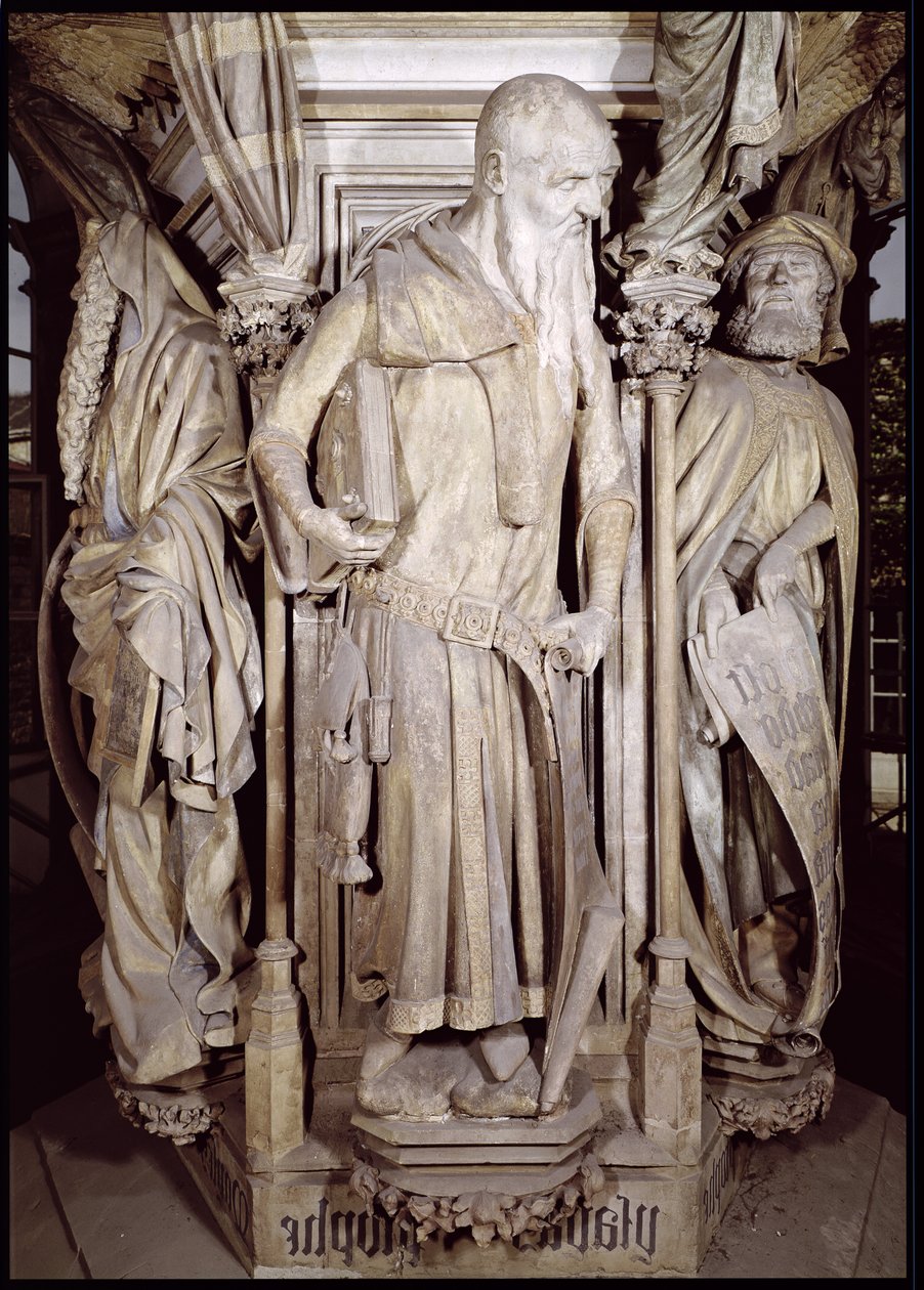 The Well of Moses (detail) by Claus and Malouel, Jean Sluter
