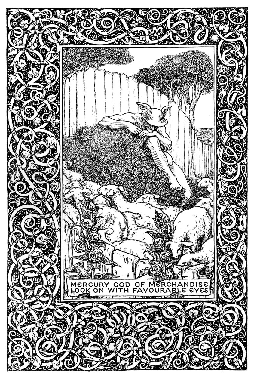 Frontispiece to The Field of Clover by Clemence Housman