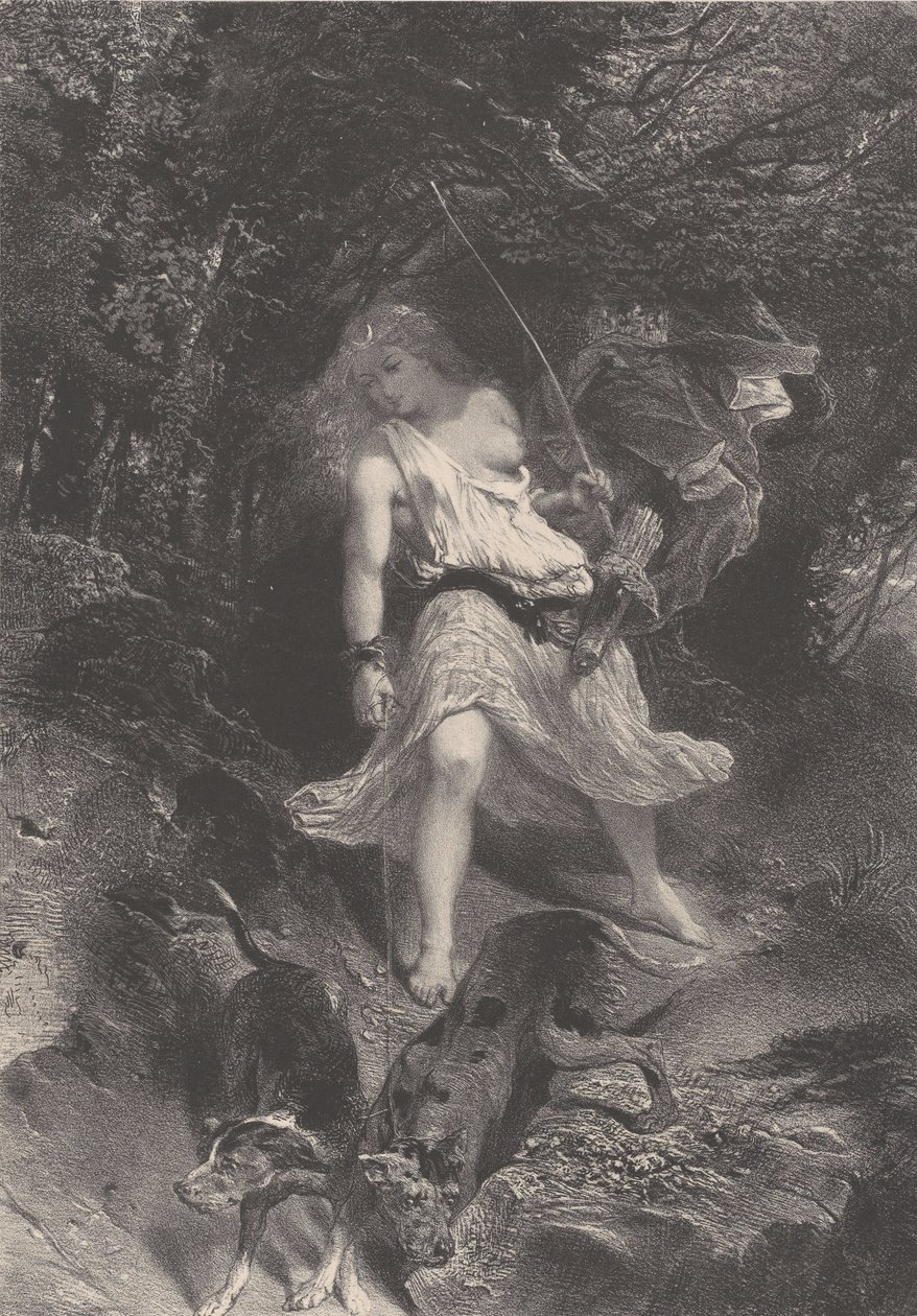 Diane by Célestin Nanteuil