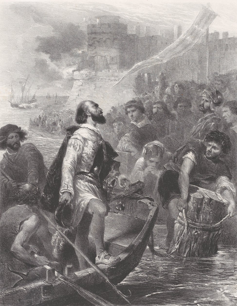 First Part, the Departure by Célestin Nanteuil