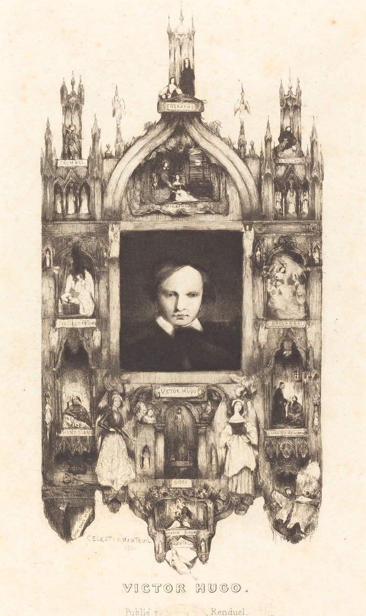 Victor Hugo by Célestin Nanteuil