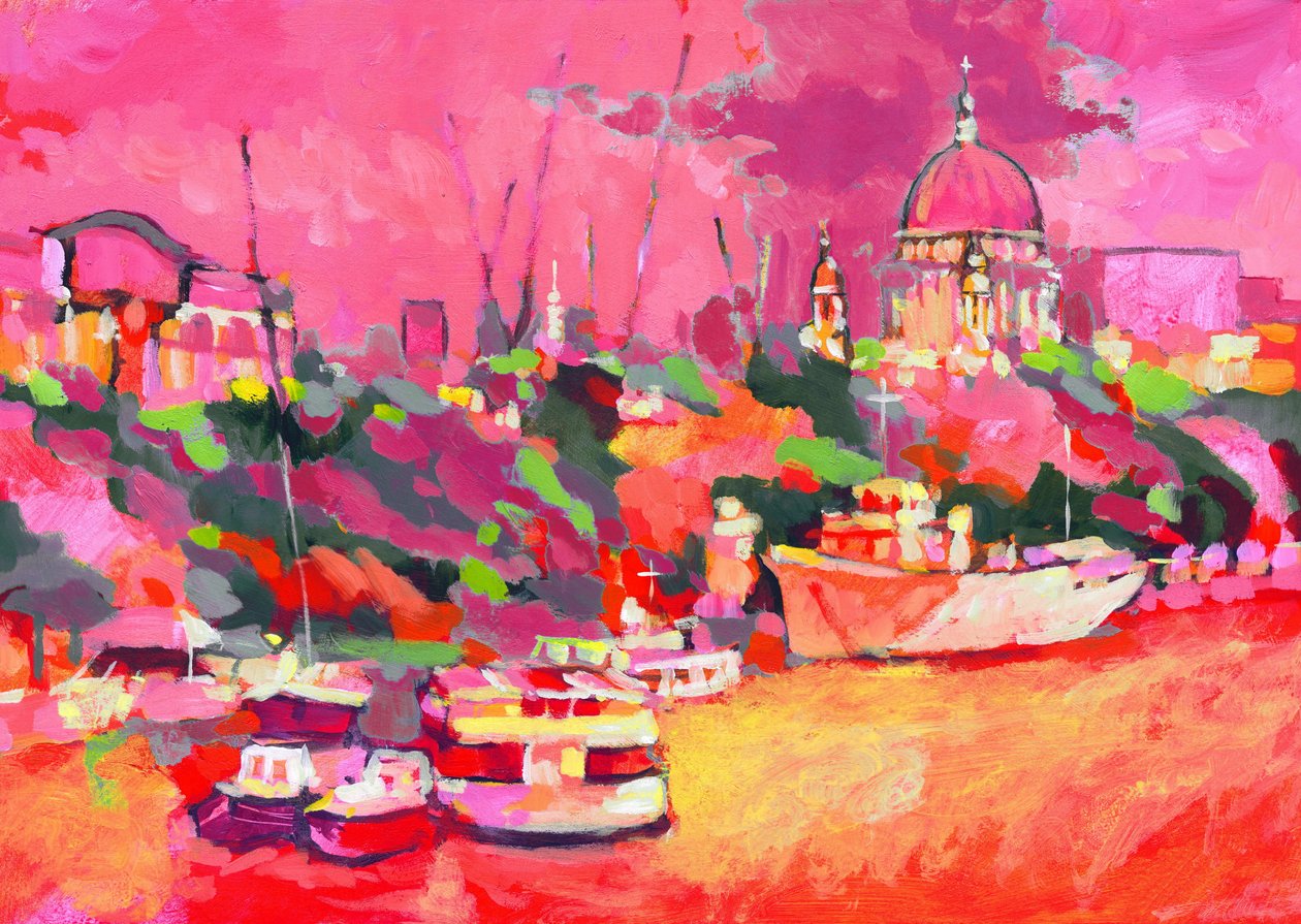 St Pauls Colour by Clive Metcalfe