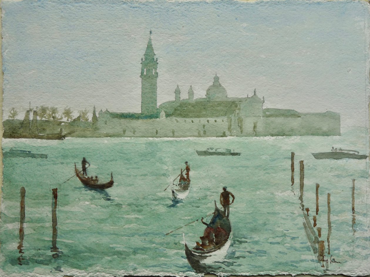 S.M.Maggiore, Sunny Winter Morning, 2020 by Clive Wilson