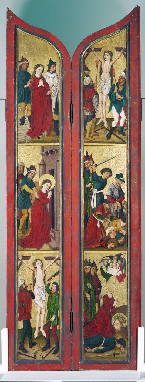 The Legend of Saint Margaret, Altar from the Convent of Saint Madeleine in Strasbourg by Coburg Master