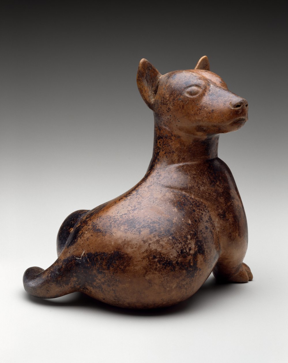 Half-Seated Dog, Mexico, Proto-Classic, 100 BC-AD 300 by Colima Culture