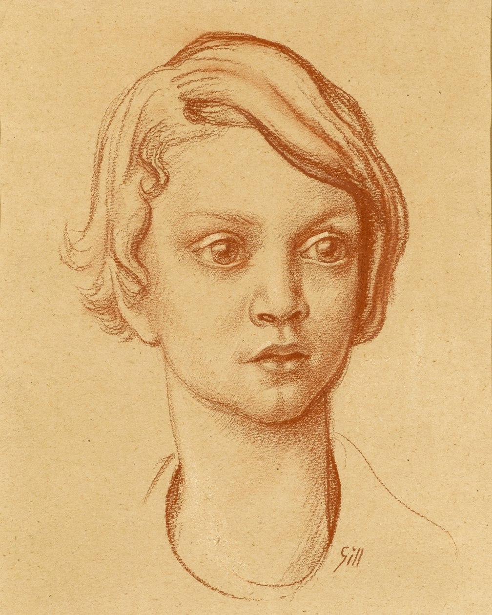 Portrait of Sue Lethbridge by Colin Unwin Gill