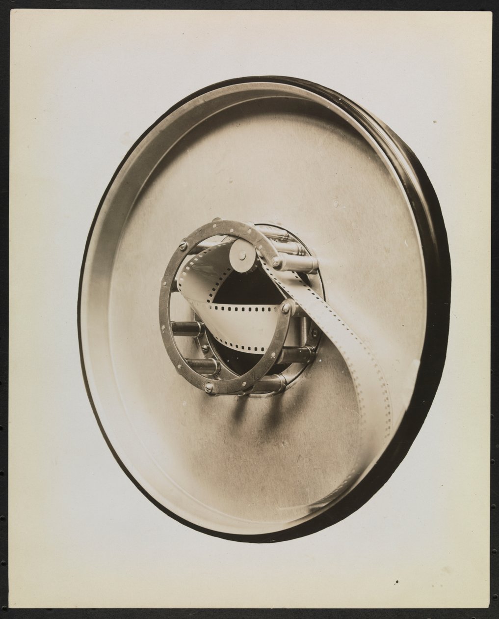 Internal Workings of the Feaster Film Feed Machine for Phonograph Records by Company Byron