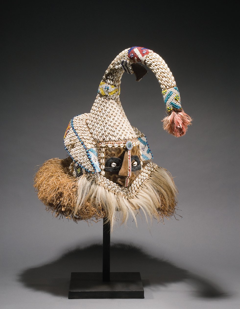 Kuba helmet mask by Congolese Congolese