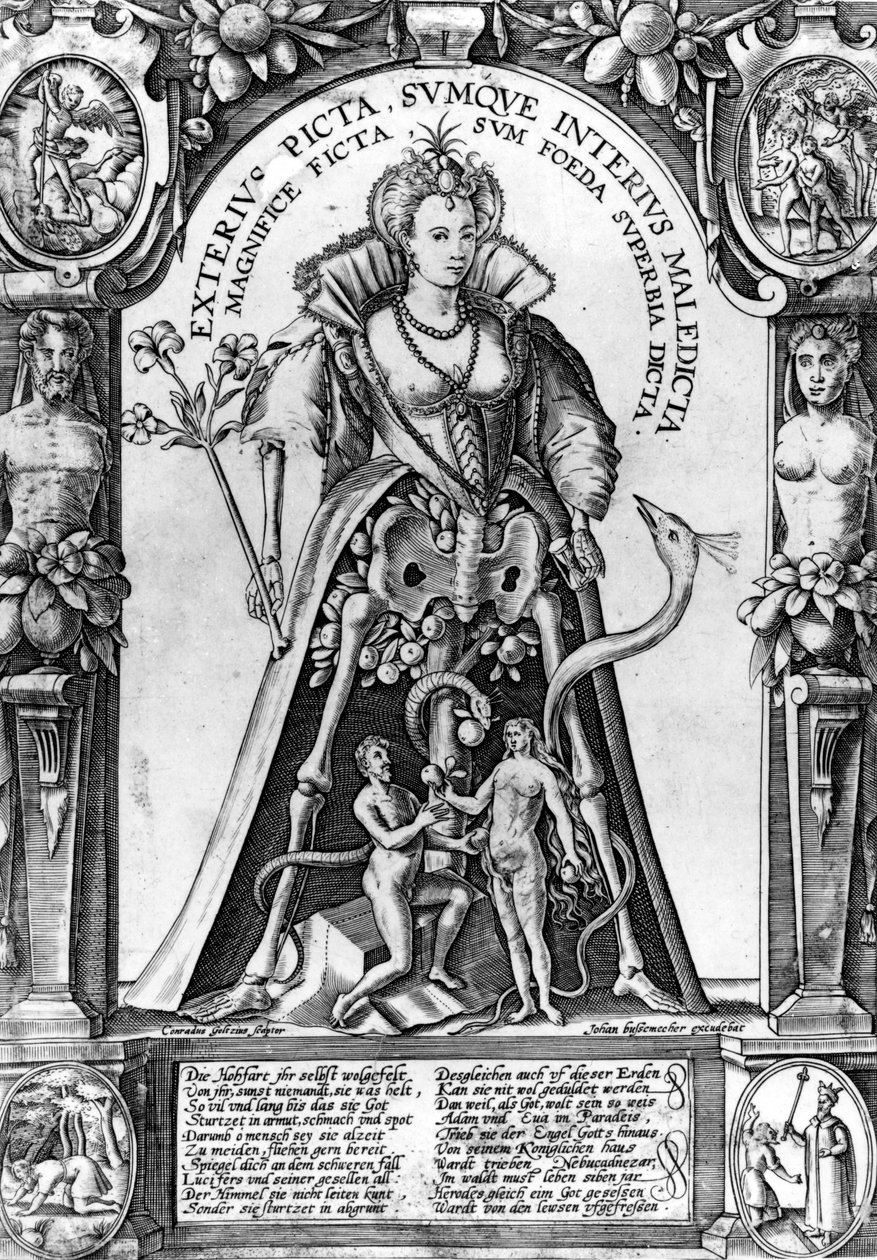 Pride Comes Before a Fall by Conraad Goltzius