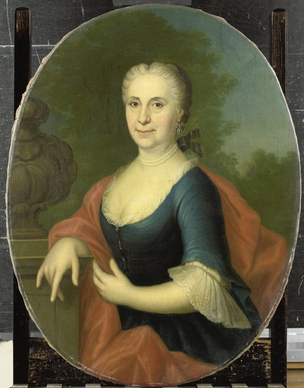 Cornelia van Schuylenburgh (1703-84), Wife of Diederik van Bleyswijk by Conrad Kuster