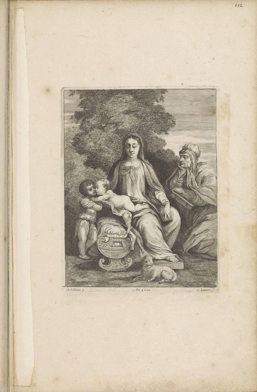 Mary with the Christ Child, Young John the Baptist, and St. Elizabeth by Conrad Lauwers