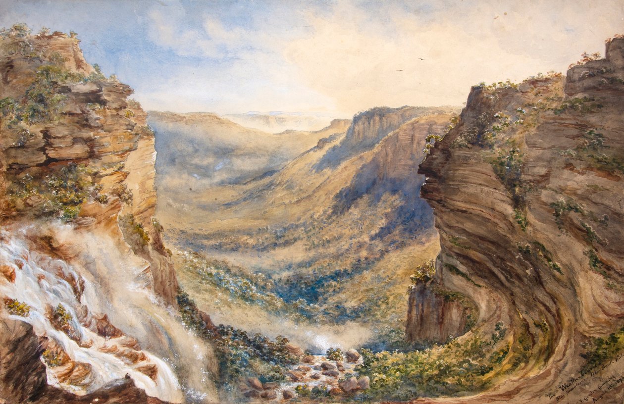 The Weatherboard, Blue Mountains, New South Wales by Constance Frederica Gordon Cumming