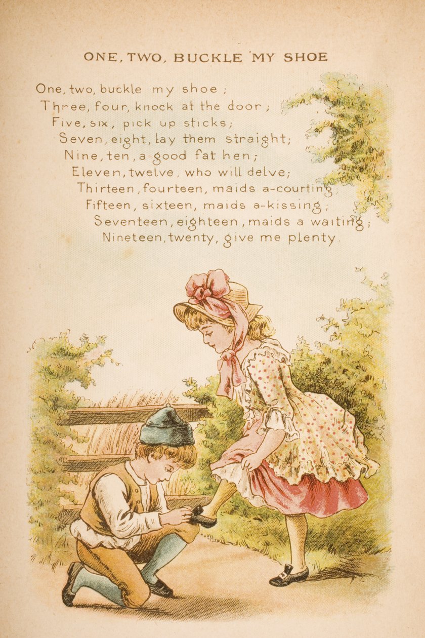 One, Two, Buckle my Shoe, from 